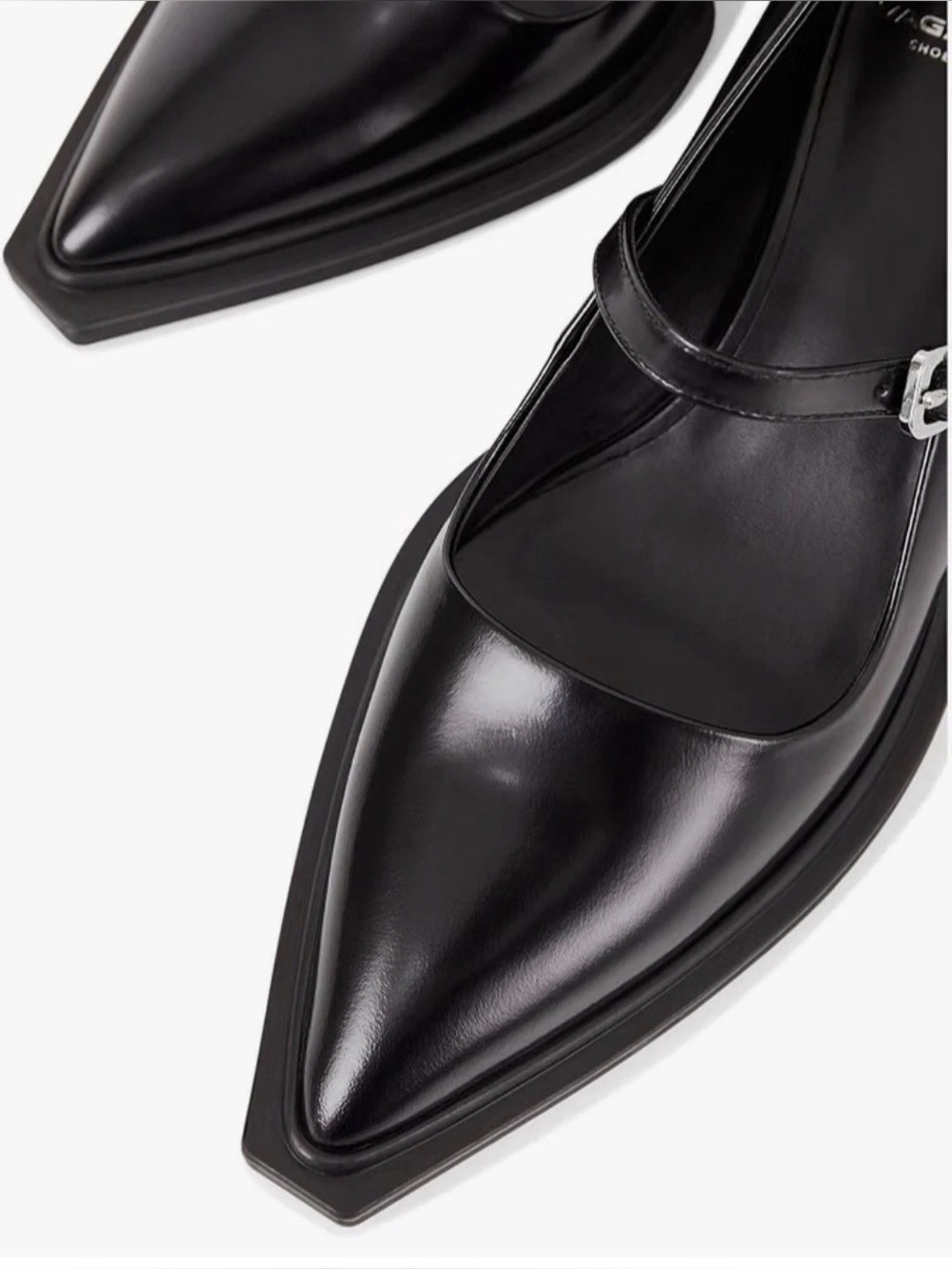 New Vagabond Vivian Mary Jane Shoes Black Leather sz 8 - Picture 4 of 4